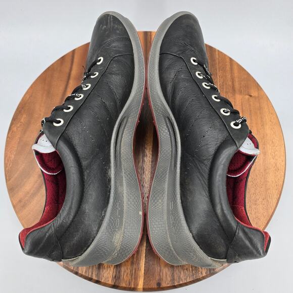 Ecco Biom Hybrid Golf Shoes Men\'s 10 44 Black Yak Leather Spikeless Sneakers main image 8